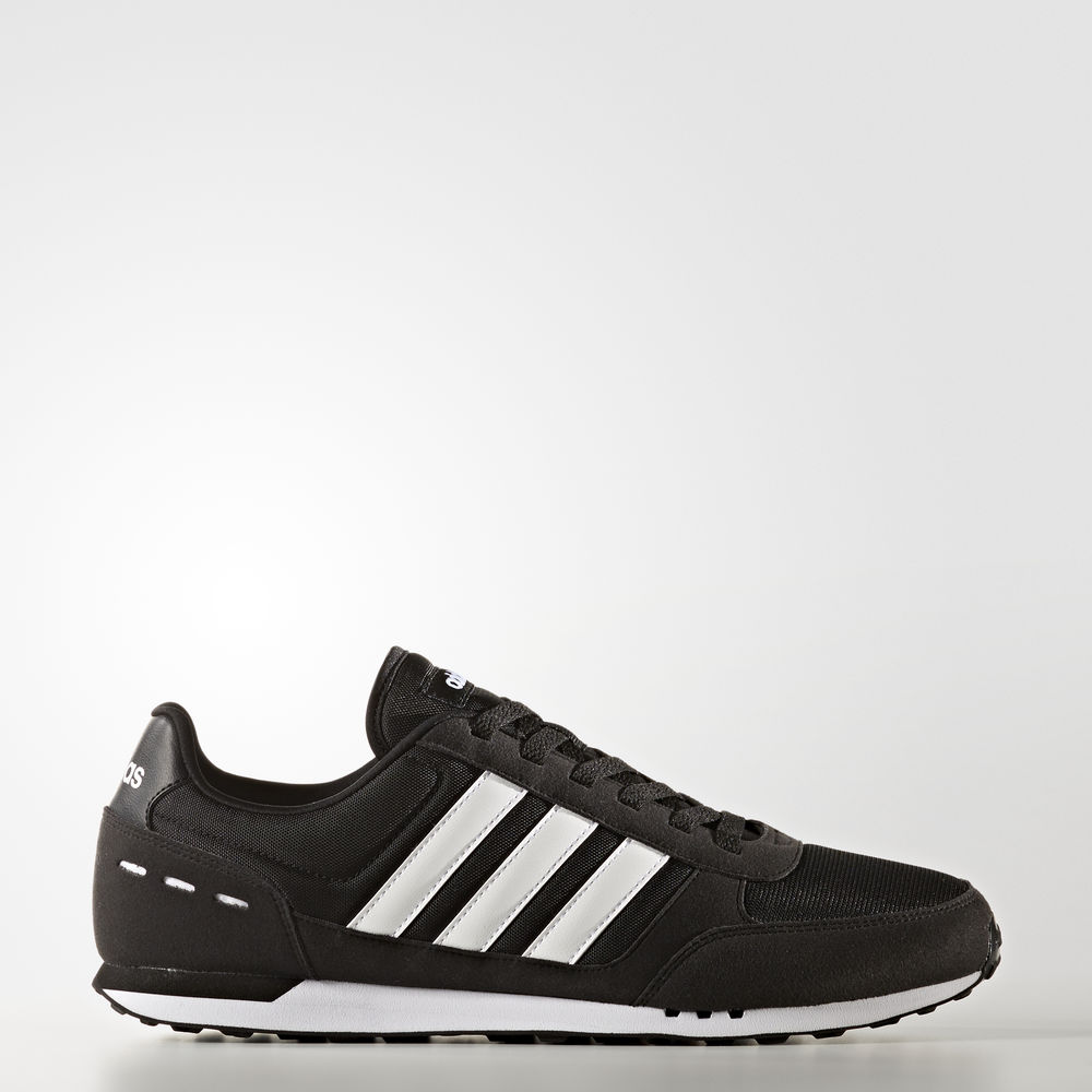 Adidas City Racer - αθλητικα παπουτσια ανδρικα - Μαυρα/Ασπρα,Μέγεθος: EU 36 – 54 2/3 (667ZUKQJ)
